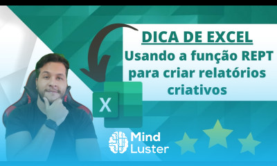 shorts de Excel Usando a função REPT para criar relatórios criativos