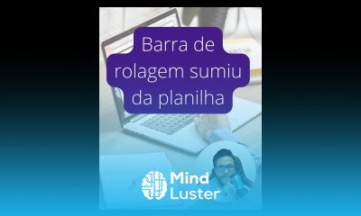 RESOLVIDO Barra de rolagem sumiu da planilha shorts