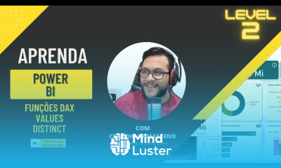 Power BI Funções DAX Dinstinct e Values