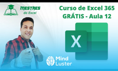 Curso de Excel 365 Aula 12 Tabela dinâmica