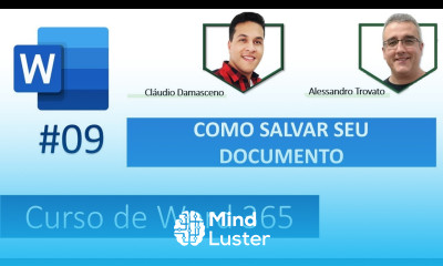 09 Curso de Word Online Recursos de Salvamento do Arquivo