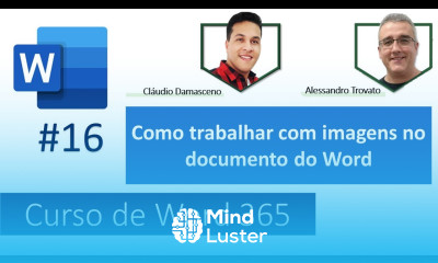 16 Curso de Word Online Como trabalhar com imagens no documento