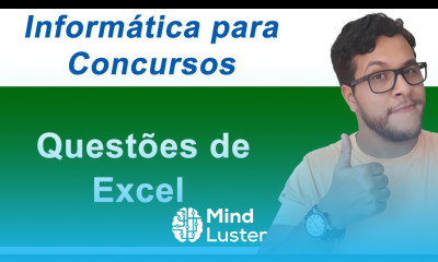 Informática para Concursos Questões de Excel