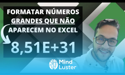Como Formatar Números Grandes com mais de 15 dígitos no Excel