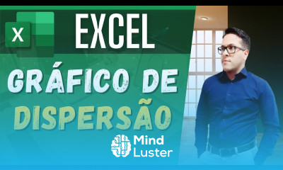 Como inserir o Grafico de Dispersão no Excel