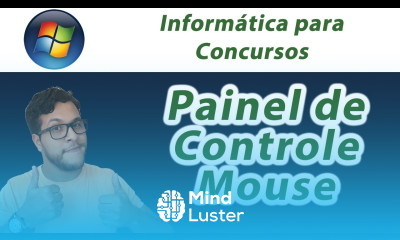 Informática para Concursos Painel de Controle Mouse