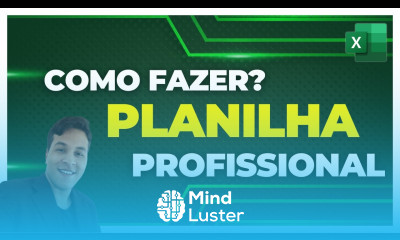 Excel Avançado Planilha profissional começando do zero