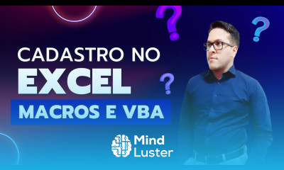 Excel Avançado Profissional Criando planilha profissional de Cadastros do ZERO