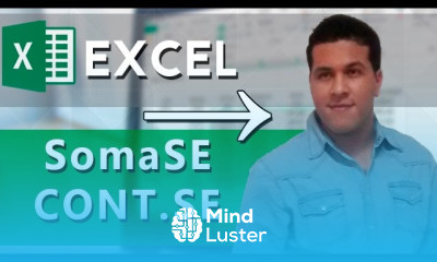 EXCEL AVANÇADO → SOMASE SOMASES CONT SE CONT NUM CONT VALORES CONTAR VAZIO