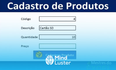 Sistema de Cadastro profissional no Excel Começando do Zero