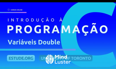 Tipos Variáveis e Declarações de Atribuição Variáveis do Tipo Double