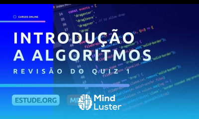 Revisão do Quiz 1 Introdução a Algoritmos