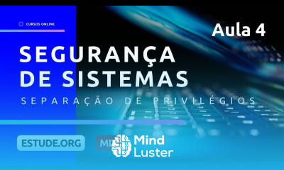 Separação de Privilégios Aula 4 Segurança de Sistemas Computacionais