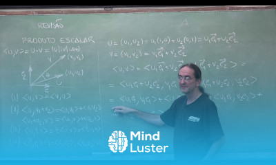 Álgebra Linear UFRJ 2018 11 Produto Escalar Determinante Produto Vetorial Quatérnions