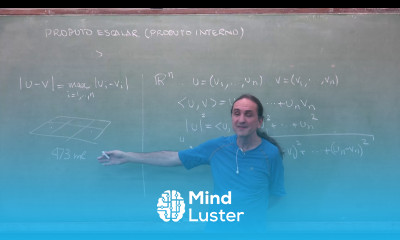 Álgebra Linear UFRJ 2018 16 Produto Escalar Mínimos Quadrados