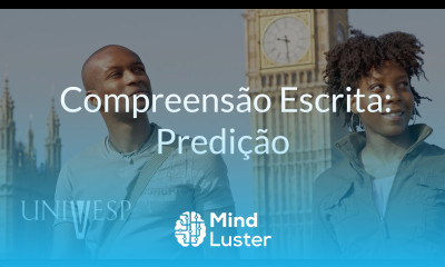 Inglês I – Aula 02 Compreensão escrita predição