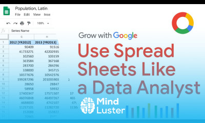 Data Analysis Using Spreadsheets Google Data Analytics Certificate