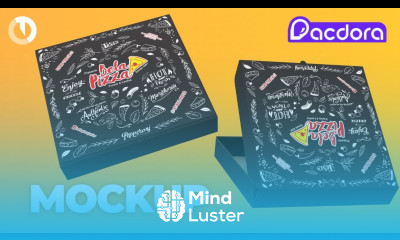 Como fazer mockup em 3D de caixa de pizza usando o Pacdora
