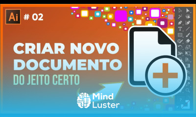 Como criar um novo documento no Illustrator fácil Curso de Illustrator Grátis
