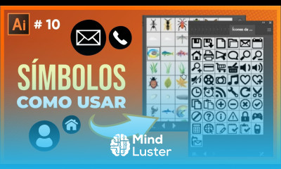 Como usar os símbolos do Illustrator fácil Curso de Illustrator Grátis