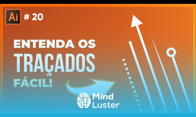Como usar traçados do Illustrator Curso de Illustrator Grátis