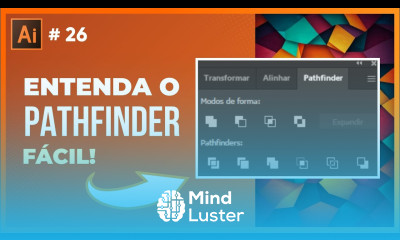Como usar o PATHFINDER corretamente no Adobe Illustrator REVELADO