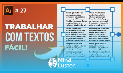 Entenda como funcionam os textos no Illustrator de modo fácil e grátis IMPERDÍVEL