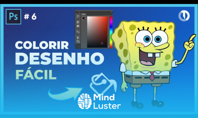 Como colorir um desenho no Photoshop de modo fácil