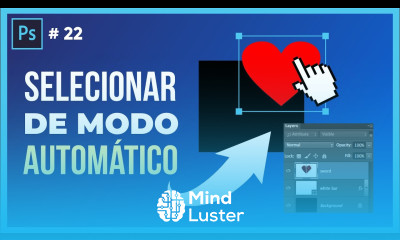 Como selecionar objetos automaticamente ao clicar sobre eles sem usar as camadas no Photoshop