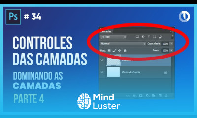 Como usar o painel de camadas no photoshop para filtrar buscar e bloquear