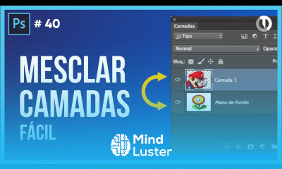 APRENDA Como mesclar camadas no Photoshop Curso de Photoshop Grátis
