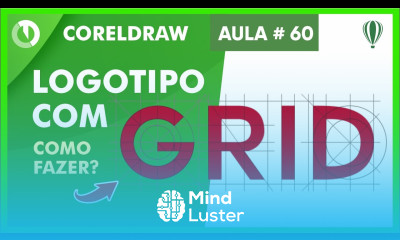 Como fazer um logo com grid no Corel Draw