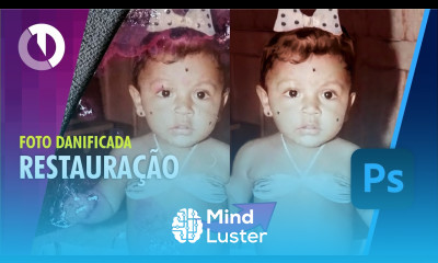 Restauração de foto no Photoshop Speedrun