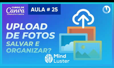 Como colocar imagens ou fotos no canva fácil Curso Grátis de Canva