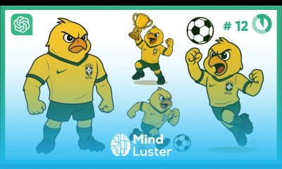 Como Criar um Mascote com Poses no ChatGPT IA Aula Completa Passo a Passo