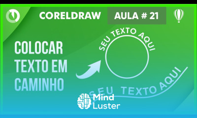 Como colocar texto em circulo no Corel Draw fácil
