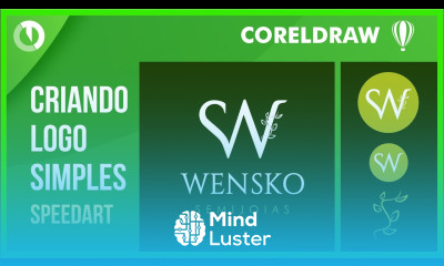 Criando logo simples no CorelDraw SpeedArt