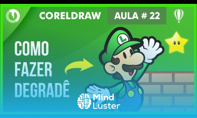 Como usar o degradê no corel draw Efeito Gradiente