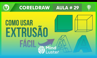 Como usar ferramenta de extrusão no CorelDraw
