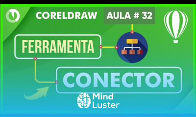 Como usar ferramenta Conector no Coreldraw