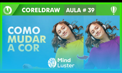 Como substituir cor no Corel Draw