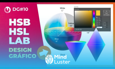 O que é o sistema HSB HSV HSL e LAB no Design Gráfico