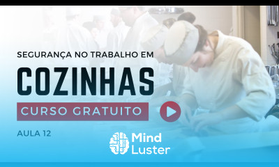 Segurança do Trabalho em Cozinhas Aula 12 Acidentes de Trabalho mais Comuns