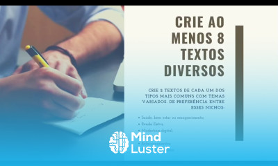 Curso de Redação Aula 10 Portfólio e Carta de Apresentação