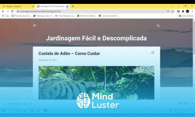 Curso de Redação Aula 11 Portfólio no Blogger