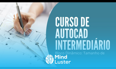 Curso de AutoCAD Intermediário Bloco Dinâmico Tamanho de Porta