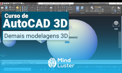 Curso de AutoCAD 3D Demais Modelagens