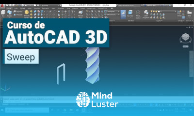 Curso de AutoCAD 3D Sweep