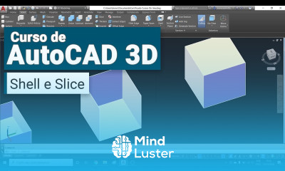 Curso de AutoCAD 3D Shell e Slice