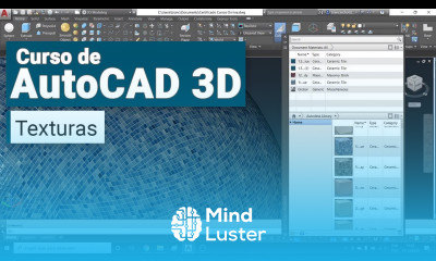 Curso de AutoCAD 3D Texturas